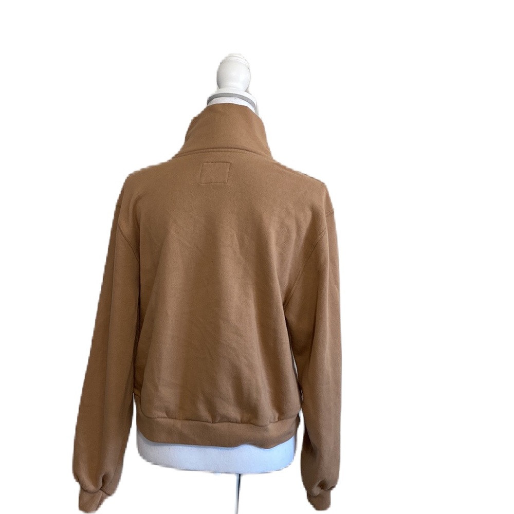 Abercrombie and Fitch High Neck Crop Sweatshirt Size S - Picture 2 of 7